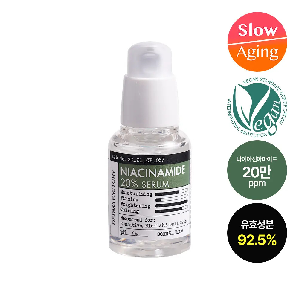 Derma Factory Niacinamide 20% Serum 30ml