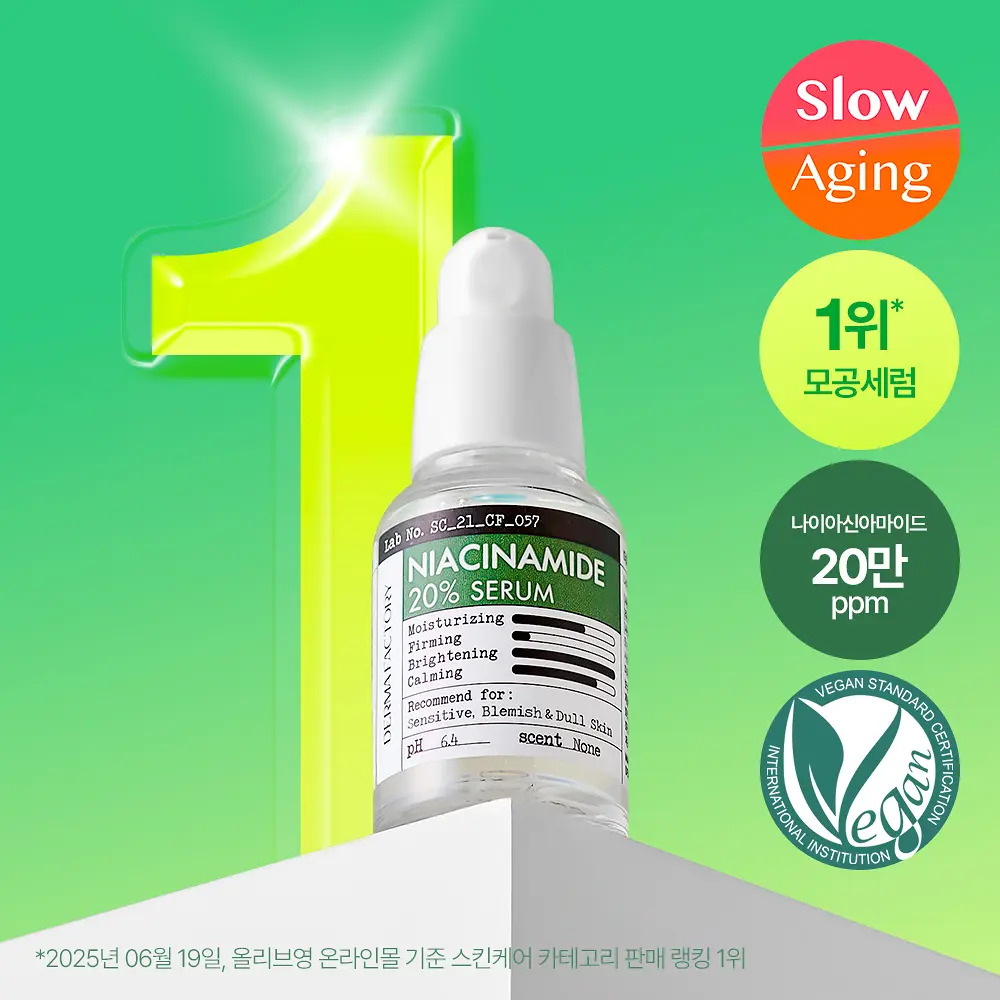Derma Factory Niacinamide 20% Serum 30ml