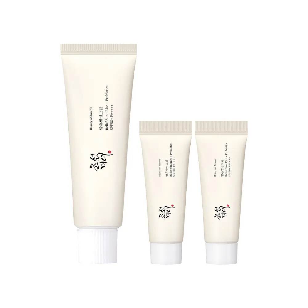 Beauty of Joseon Clear Rice Sunscreen SPF50+ Set 50ml+10ml