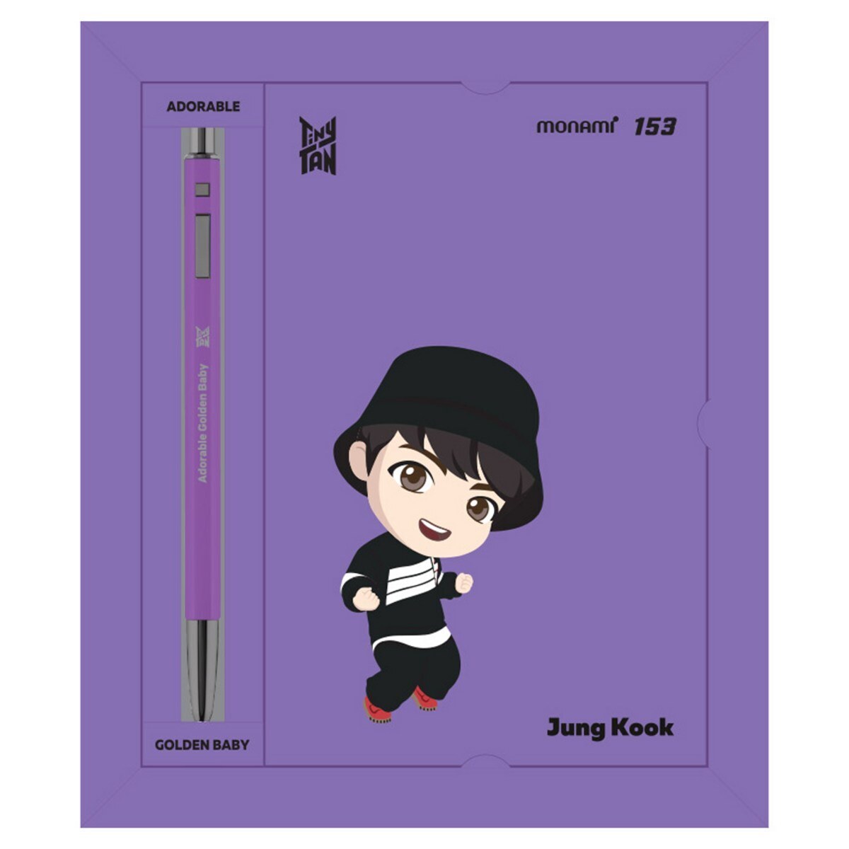 Monami Tinytan 153 ID Notebook Set — Jung Kook