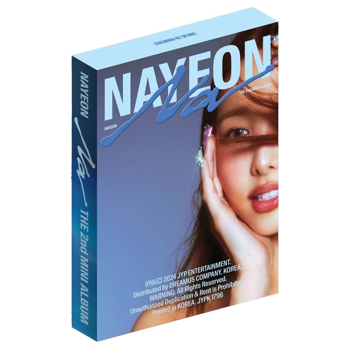 NAYEON (TWICE) 2nd Mini Album NA + Poster (Random Version)