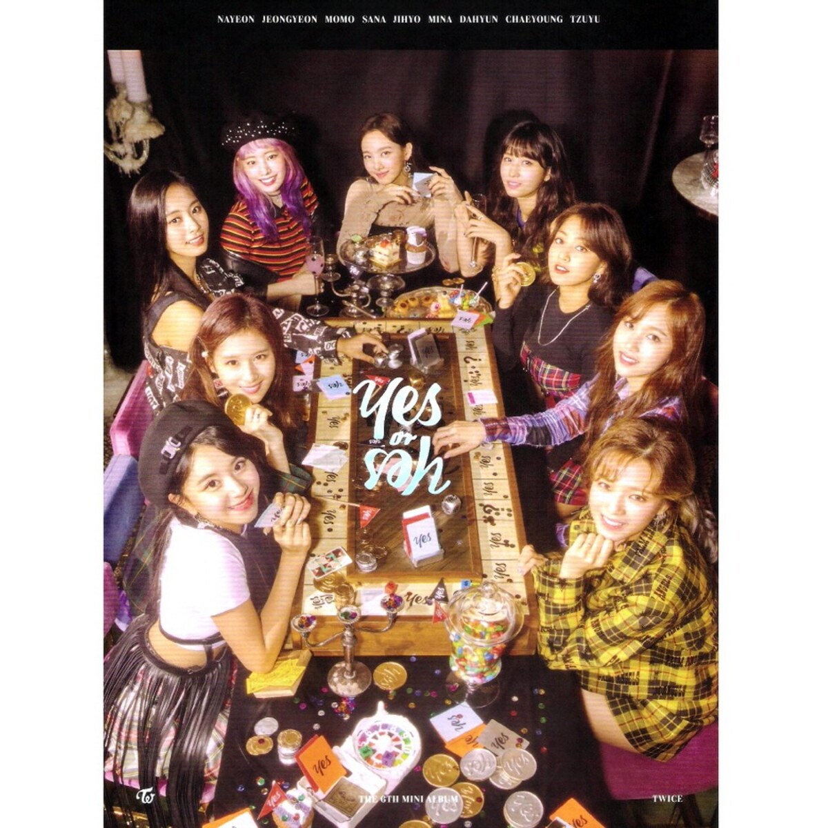 TWICE YES OR YES Mini Album 6 (Random Cover)