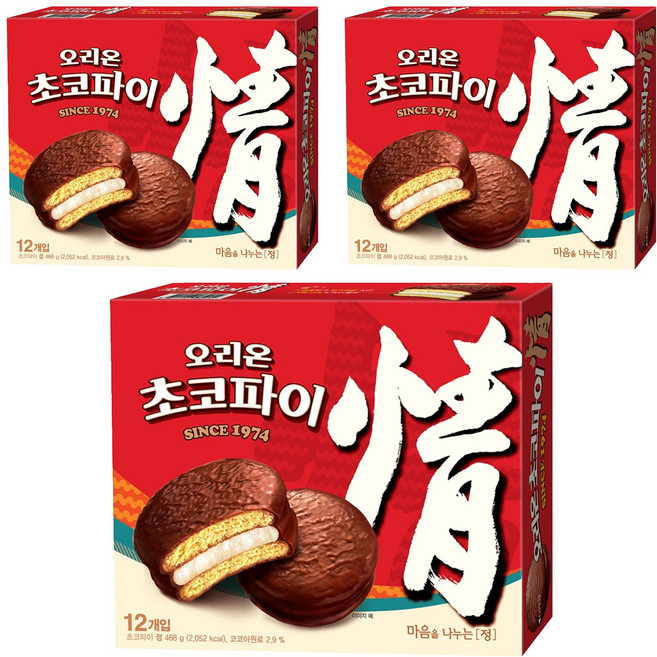 Orion Choco Pie Original 468g x 3